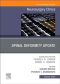 Cover: Spinal Deformity Update, An Issue of Neurosurgery Clinics of North America: Volume 34-4 - Churchill Livingstone