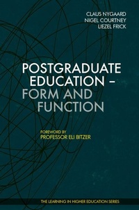 Enlarge image Cover: Postgraduate Education - Form and Function - Libri Publishing Ltd