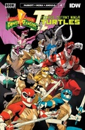 Cover: Mighty Morphin Power Rangers/ Teenage Mutant Ninja Turtles II #4 - Boom Entertainment