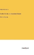 Cover: Archiv fuer die zeichnenden Kuenste - Anatiposi Verlag