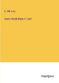 Enlarge image Cover: Some Week-Days in Lent - Anatiposi Verlag