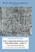 Cover: The Correspondence of Assurbanipal, Part II - Neo-Assyrian Text Corpus Project