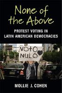 Enlarge image Cover: None of the Above - The University of Michigan Press