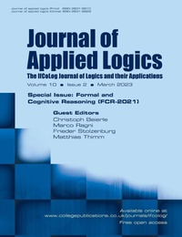 Enlarge image Cover: Journal of Applied Logics - The IfCoLog Journal of Logics and their Applications - Volume 10, Issue 2, March 2023. Special issue - College Publications