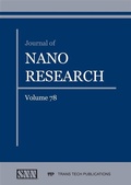 Cover: Journal of Nano Research Vol. 78 - Trans Tech Publications Ltd