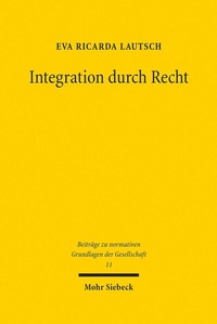 Abbildung von: Integration durch Recht - Mohr Siebeck