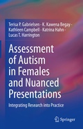 Cover: Assessment of Autism in Females and Nuanced Presentations - Springer