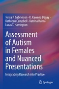 Cover: Assessment of Autism in Females and Nuanced Presentations - Springer