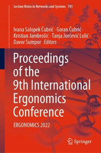 Abbildung von: Proceedings of the 9th International Ergonomics Conference - Springer