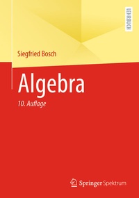 Abbildung von: Algebra - Springer Spektrum