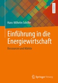 Cover: Einf&uuml;hrung in die Energiewirtschaft - Springer Vieweg