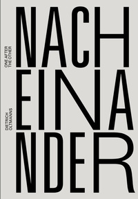 Enlarge image Cover: Nacheinander - permanent Verlag