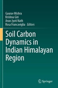 Cover: Soil Carbon Dynamics in Indian Himalayan Region - Springer