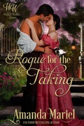 Cover: Rogue for the Taking (Wicked Widows' League, #7) - Brook Ridge Press