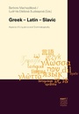 Cover: Greek - Latin - Slavic - Narr Francke Attempto Verlag