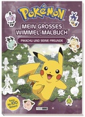 Cover: Pok&eacute;mon: Mein gro&szlig;es Wimmel-Malbuch - Pikachu und seine Freunde - Panini Verlags GmbH