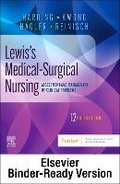Cover: Lewis's Medical-Surgical Nursing - Binder Ready - Elsevier