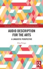 Cover: Audio Description for the Arts - Routledge