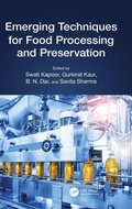 Cover: Emerging Techniques for Food Processing and Preservation - CRC Press
