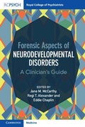 Cover: Forensic Aspects of Neurodevelopmental Disorders - Cambridge University Press
