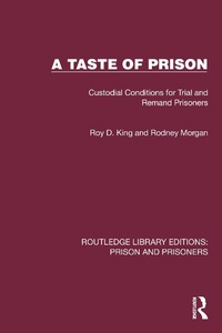 Enlarge image Cover: A Taste of Prison - Routledge