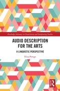 Cover: Audio Description for the Arts - Routledge