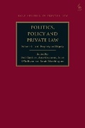 Cover: Politics, Policy and Private Law - Hart Publishing