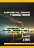 Cover: Materials Research, Chemical and Petrochemical Production - Trans Tech Publications Ltd