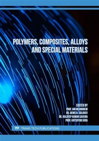 Abbildung von: Polymers, Composites, Alloys and Special Materials - Trans Tech Publications Ltd