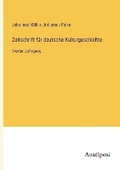 Cover: Zeitschrift fuer deutsche Kulturgeschichte - Anatiposi Verlag