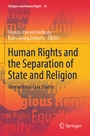 Cover: Human Rights and the Separation of State and Religion - Springer