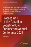 Cover: Proceedings of the Canadian Society of Civil Engineering Annual Conference 2022 - Springer