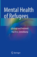 Cover: Mental Health of Refugees - Springer