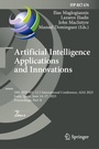 Cover: Artificial Intelligence Applications and Innovations - Springer