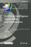Cover: Artificial Intelligence Applications and Innovations - Springer