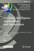 Cover: Artificial Intelligence Applications and Innovations - Springer