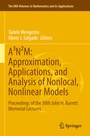 Cover: A&sup3;N&sup2;M: Approximation, Applications, and Analysis of Nonlocal, Nonlinear Models - Springer