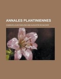 Cover: Annales Plantiniennes - Rarebooksclub.com