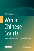 Abbildung von: Win in Chinese Courts - Springer