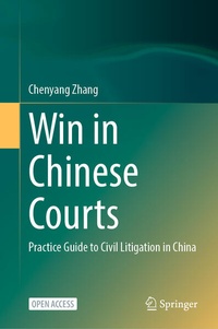 Abbildung von: Win in Chinese Courts - Springer