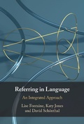 Cover: Referring in Language - Cambridge University Press
