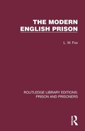 Cover: The Modern English Prison - Routledge