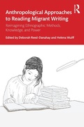 Cover: Anthropological Approaches to Reading Migrant Writing - Routledge