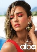 Cover: Jessica Alba Calendar 2024 - Red ML Rock Publishing