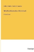 Cover: Mittelhochdeutsches Woerterbuch - Anatiposi Verlag