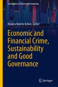 Cover: Economic and Financial Crime, Sustainability and Good Governance - Springer