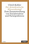 Cover: Der demokratische Klassenkampf - Campus Verlag Digital
