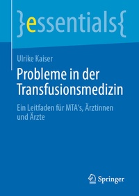 Abbildung von: Probleme in der Transfusionsmedizin - Springer