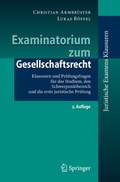 Cover: Examinatorium zum Gesellschaftsrecht - Springer