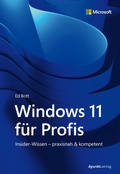 Cover: Windows 11 f&uuml;r Profis - dpunkt